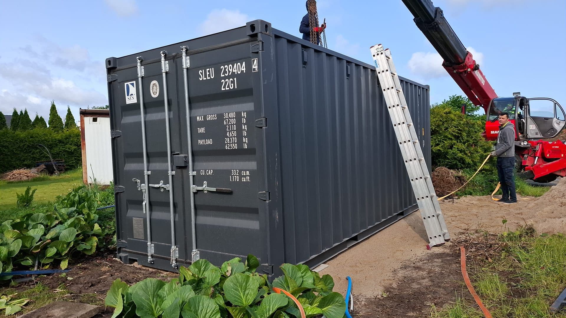 Zastosowanie kontenerów w ogrodzie