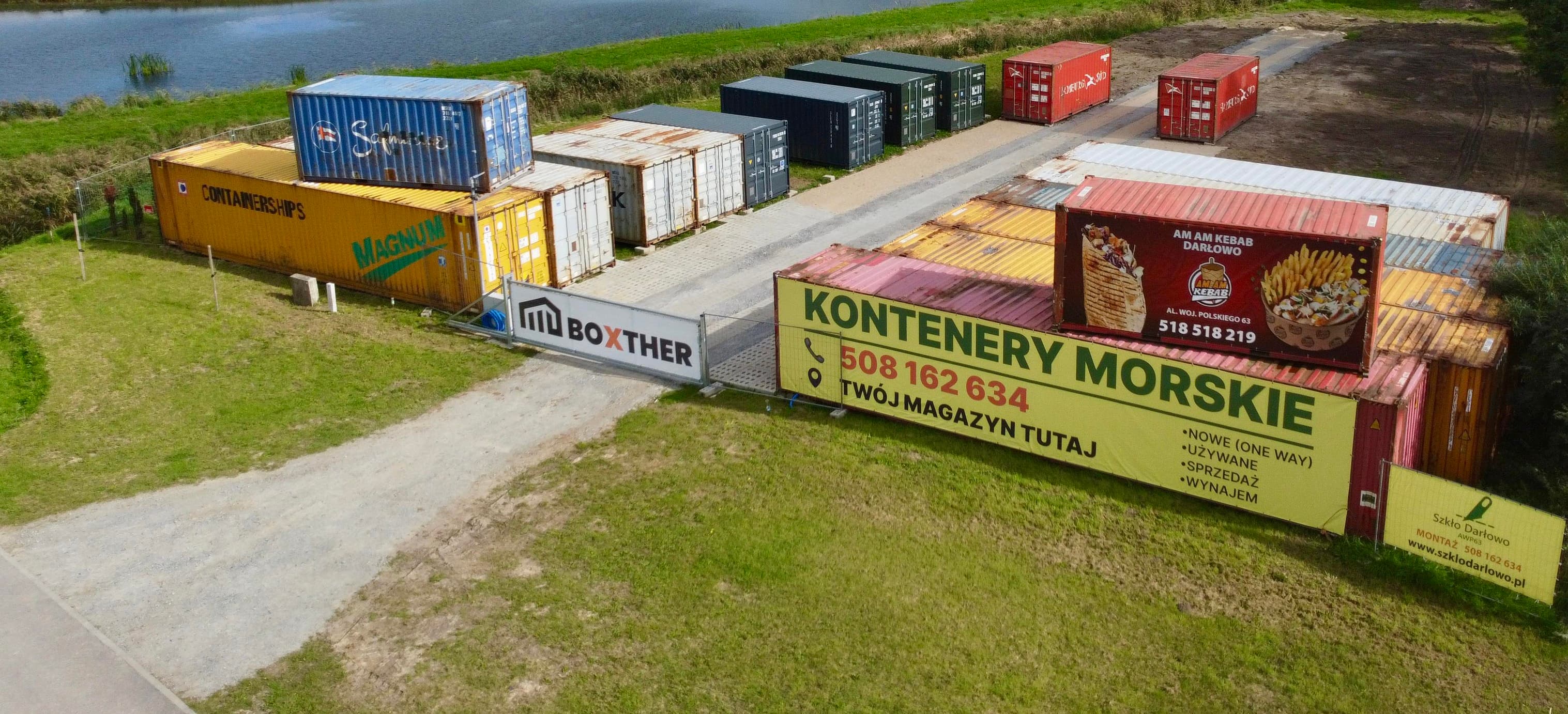 Widok na plac BOXTHER