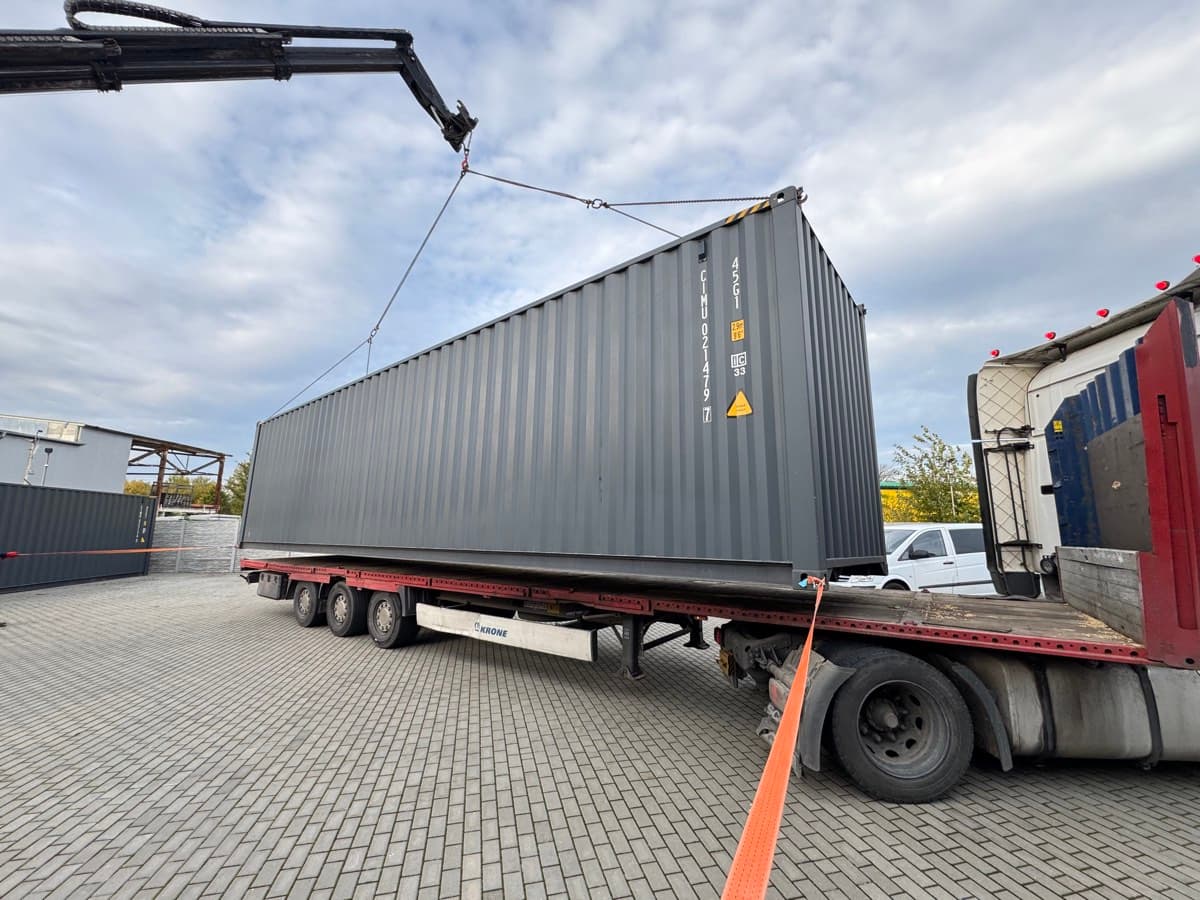 Rozładunek kontenerów - finalizacja