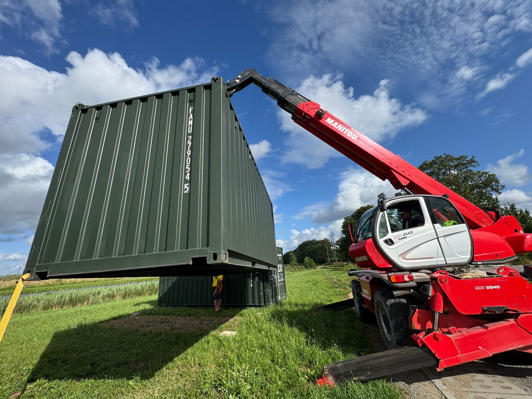 Ustawianie kontenerów